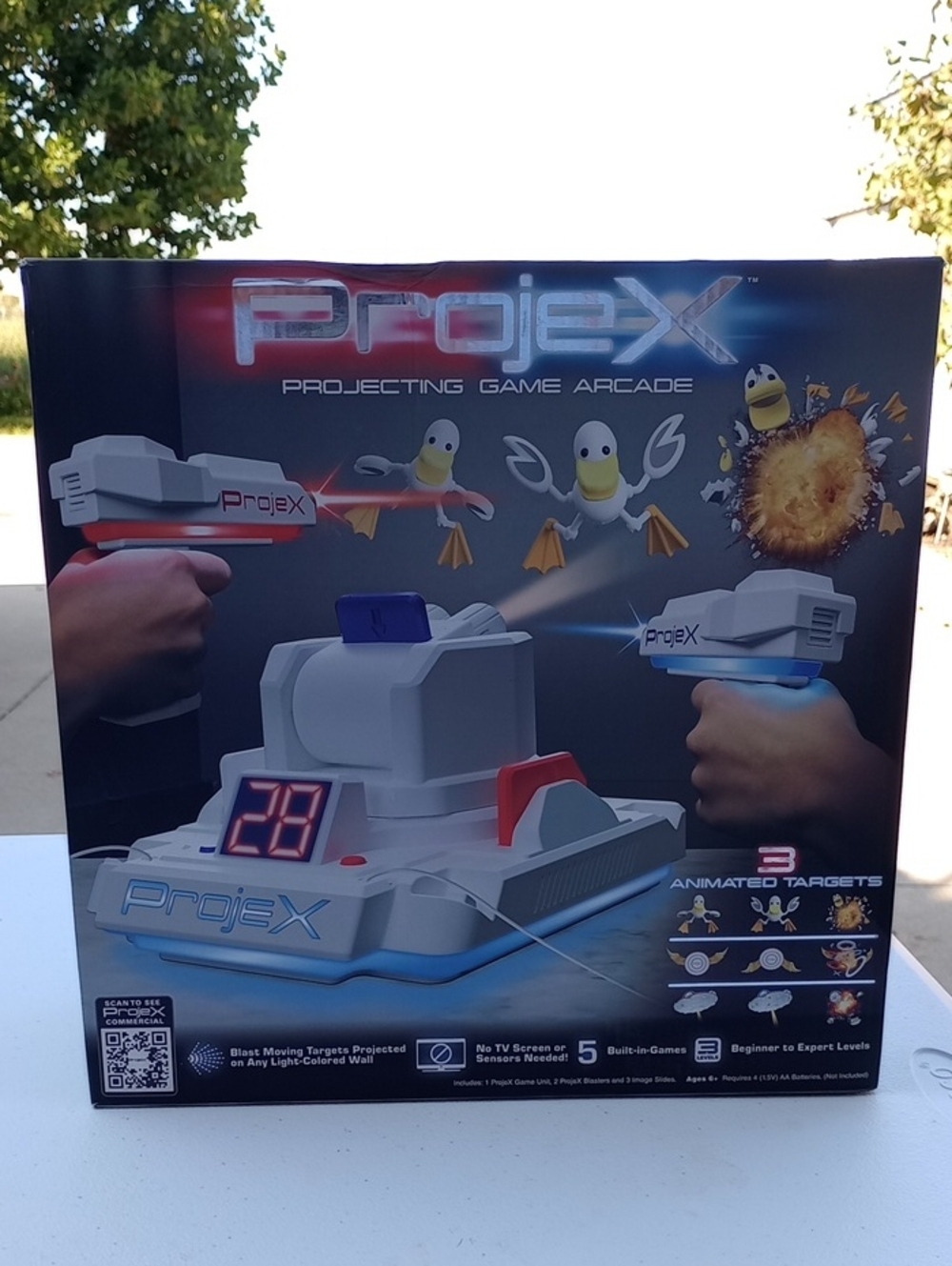 Projex Projecting Game Arcade NIB